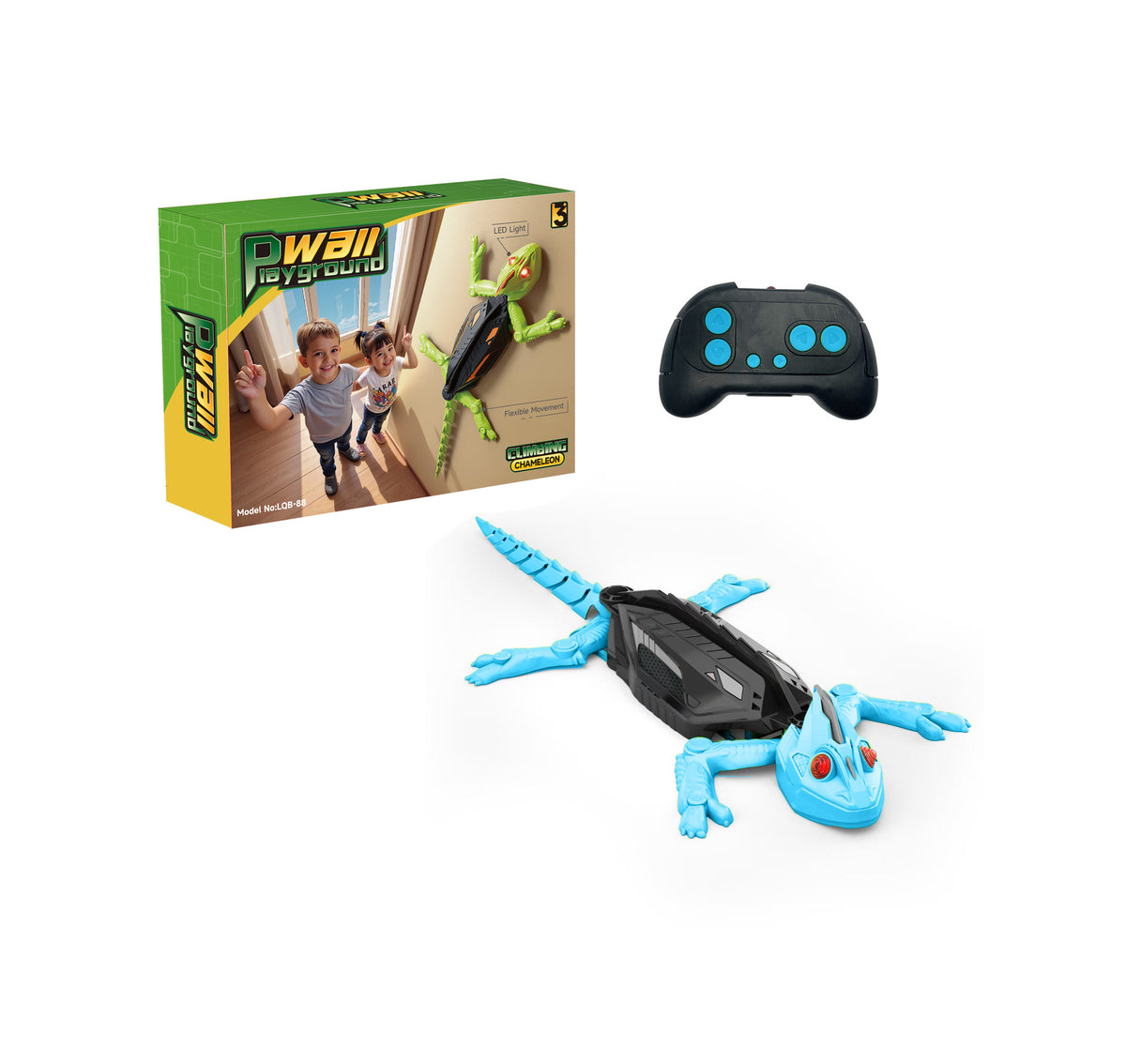 RC Wall Crawler Christmas Gecko