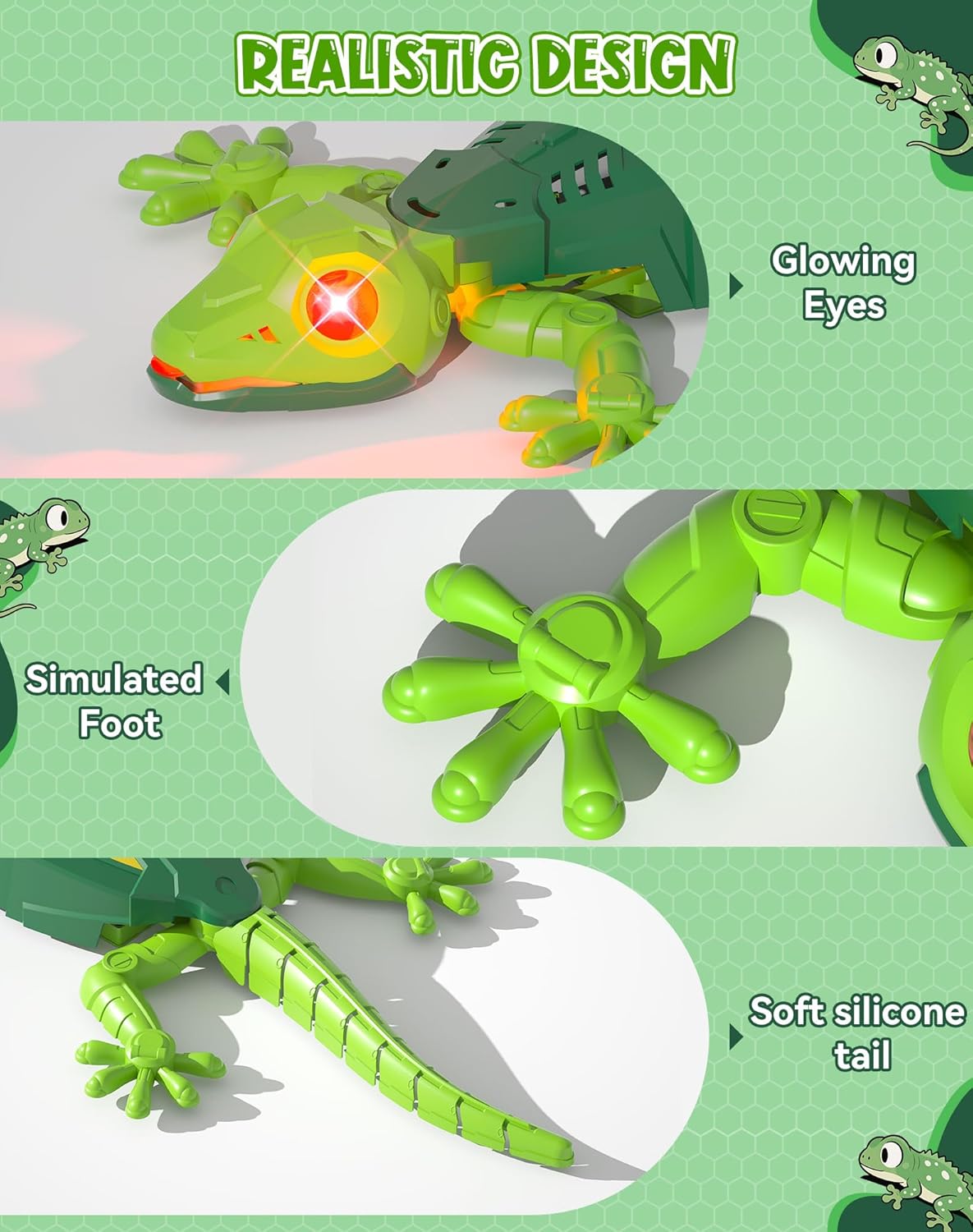RC Wall Crawler Christmas Gecko
