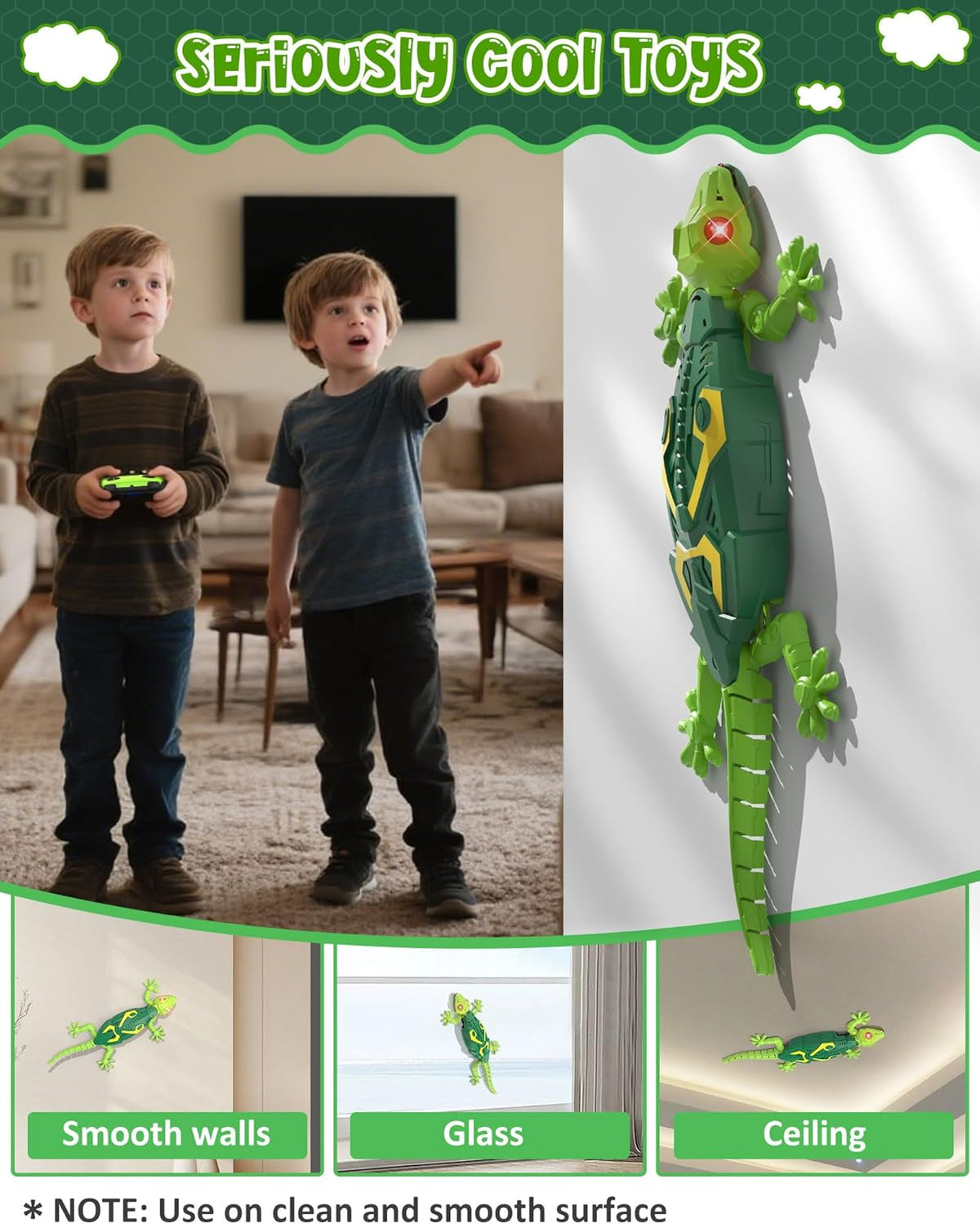 RC Wall Crawler Christmas Gecko