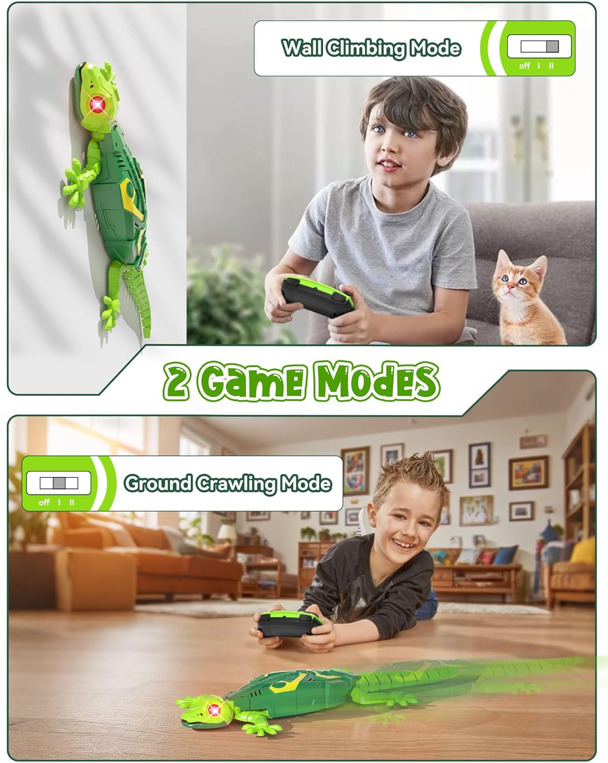 RC Wall Crawler Christmas Gecko