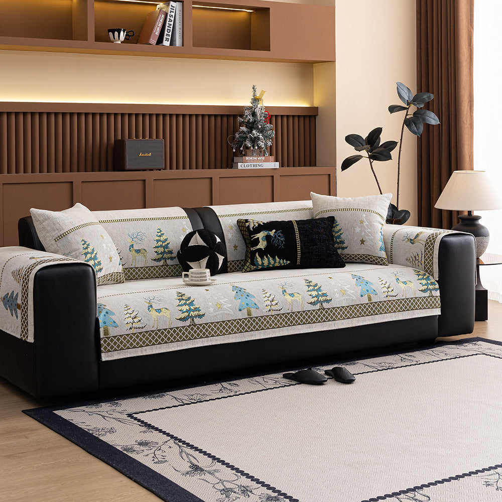UltraSoft Winter Heirloom™ Christmas Couch Covers