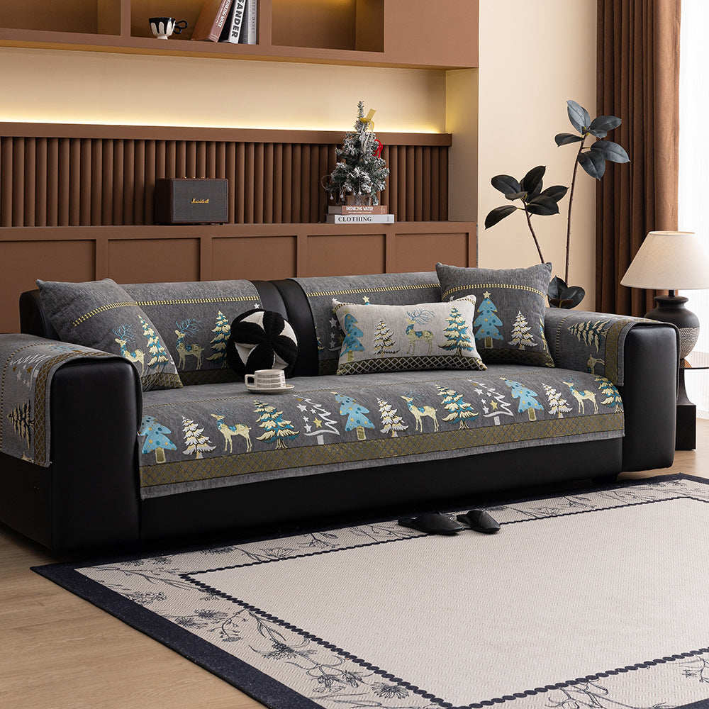 UltraSoft Winter Heirloom™ Christmas Couch Covers