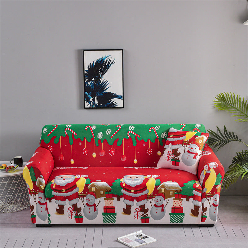 SnowSoft™ Premium Christmas Couch Wrap